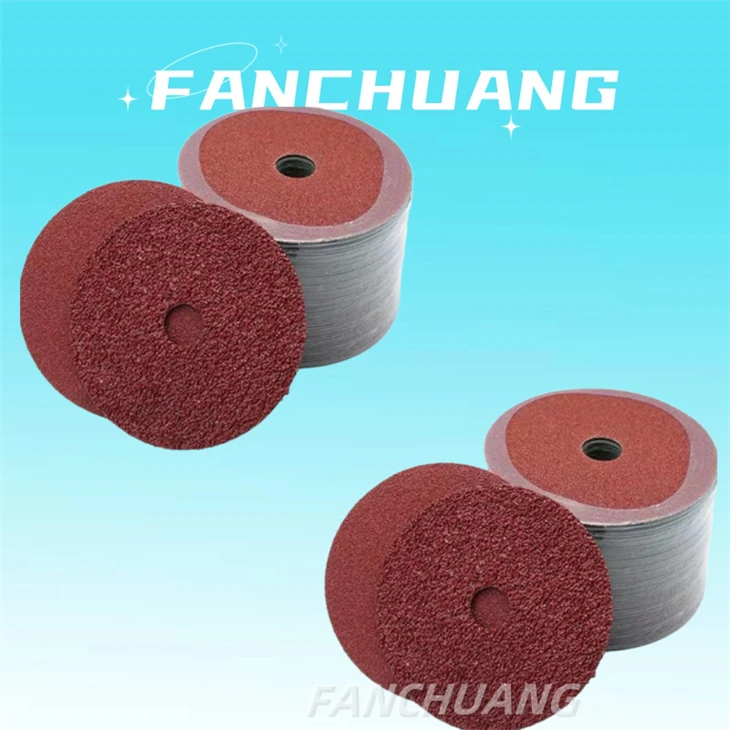 Alumina Oxide Fiber Disc For Metal Steel Stainlesss Polishing