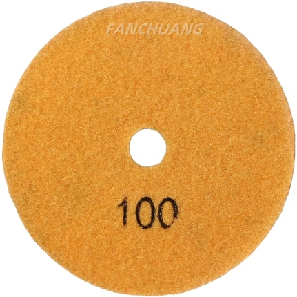 BACK OF wet polishing pad BACK OF wet polishing pad